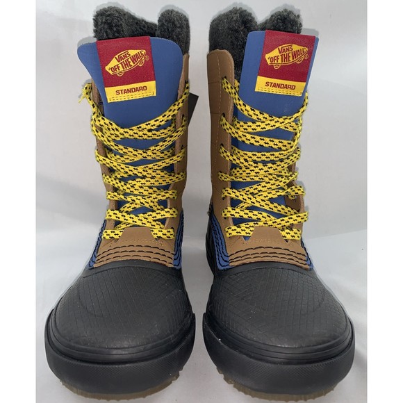 Vans Standard Snow MTE Boots Brown Charcoal Ski Boots NWT 8.5 - Picture 3 of 7